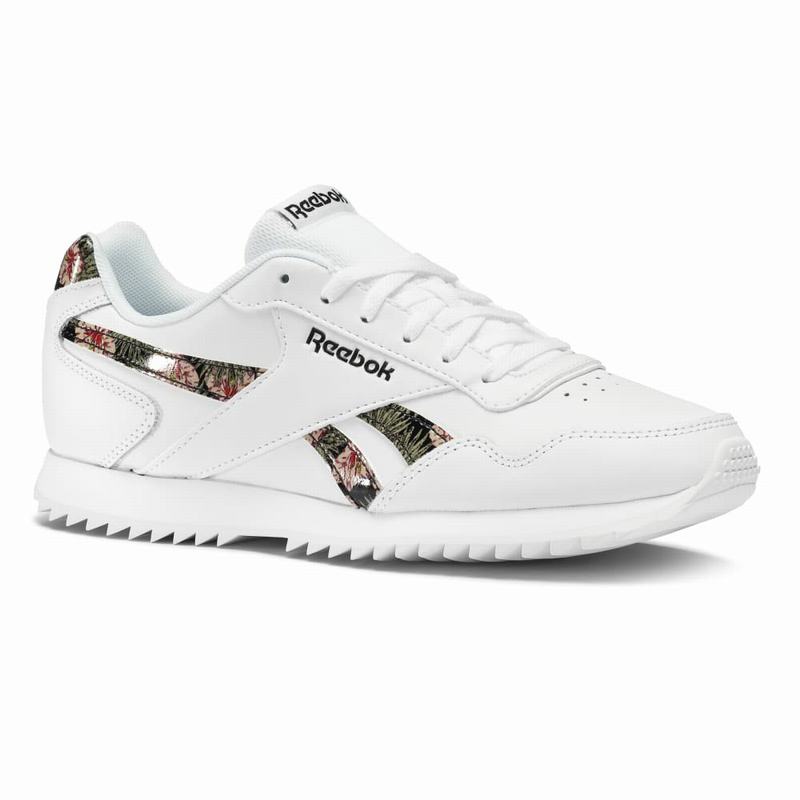 Tenisi Reebok Royal Glide Ripple Dama Albi/Negrii Romania MG3673IF